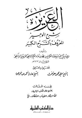 العزيز شرح الوجيز (الجزء الثالث)