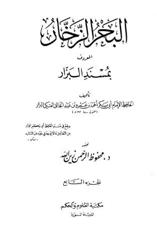 مسند البزار (الجزء السابع)