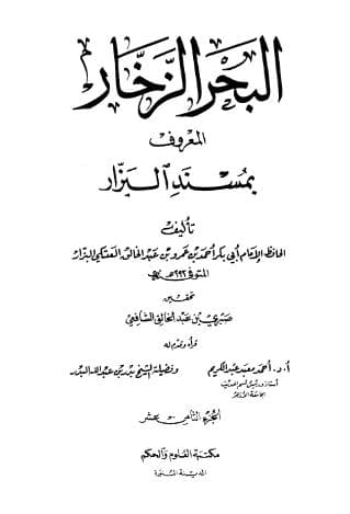 مسند البزار (الجزء الثامن عشر)