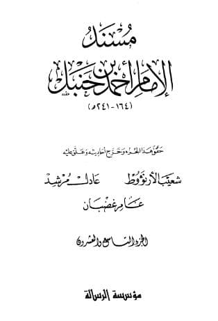 مسند أحمد (الجزء التاسع والعشرون)